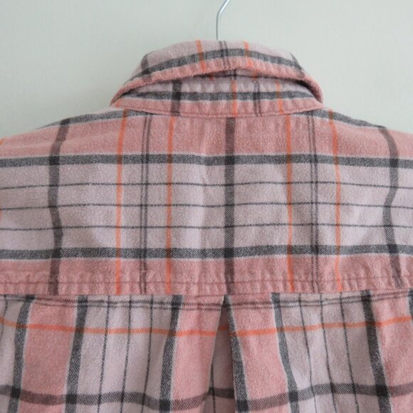 REI COOP Wallace Lake Flannel Shirt in Light Pink Plaid Gorpcore Outdoor Fall XS - Picture 12 of 13